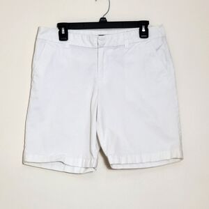 Tommy Hilfiger White Bermuda Shorts Size 7